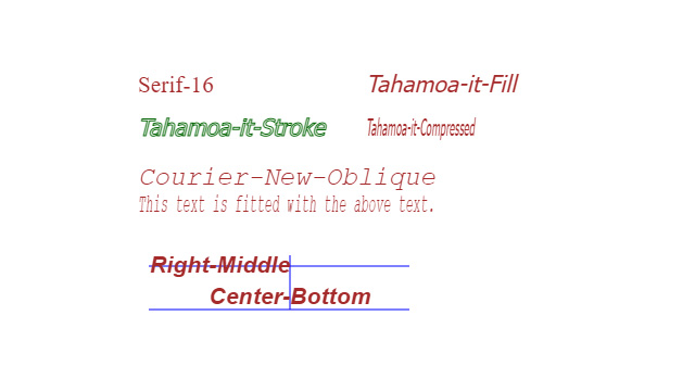 Canvas- Use Writing Features to Draw Texts