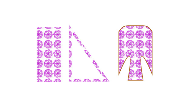 Canvas- Use a Canvas as Pattern of Drawing and Filling