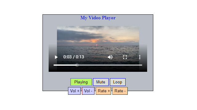 Video- Design a Video Player for Your Site